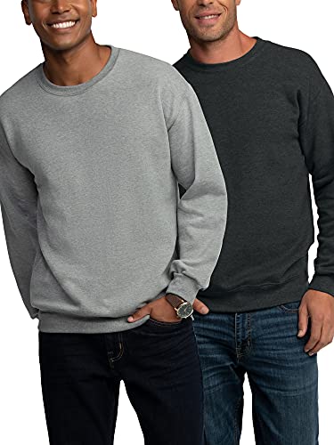 Sweatshirt - 2 Pack - Black Heather/Grey Heather Sweatshirt - 2 Pack - Black Heather/Grey Heather