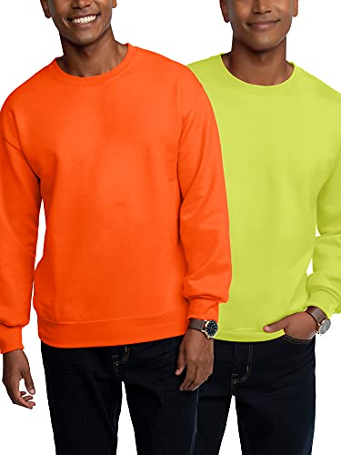 Sweatshirt - 2 Pack - Safety Orange/Safety Green Sweatshirt - 2 Pack - Safety Orange/Safety Green